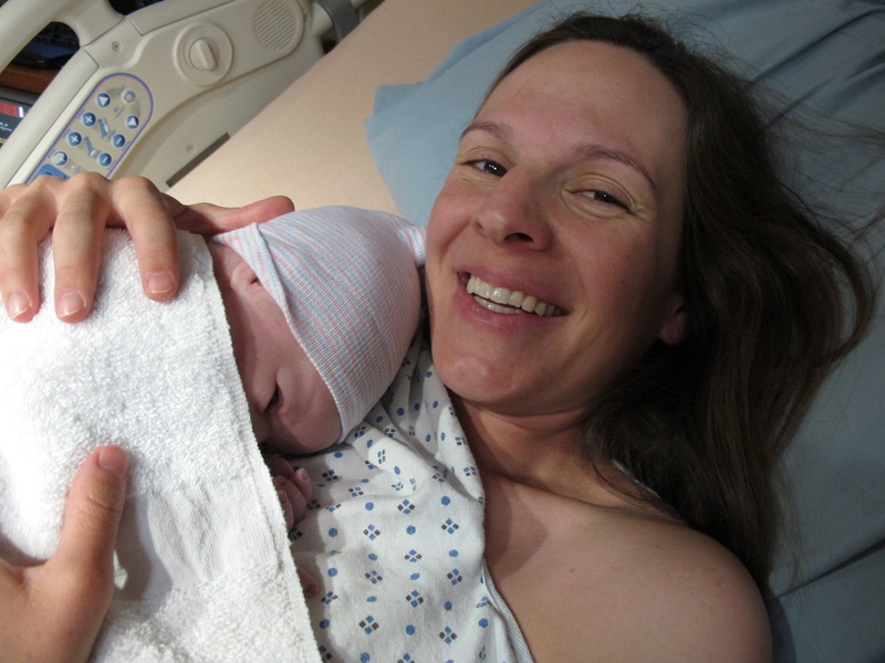 mom-and-evan-two-minutes-old_7475708954_o